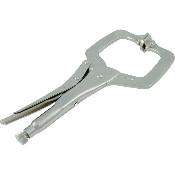 Tools 6" Locking Clamp With Swivel Pads